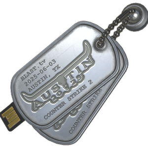 Souvenir Charm | Austin 2025 Highlight | Wont go quietly